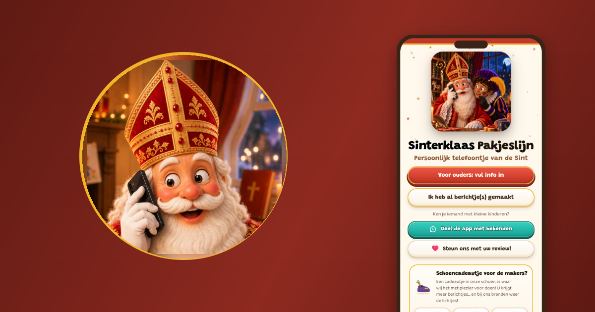 Sinterklaas Pakjeslijn